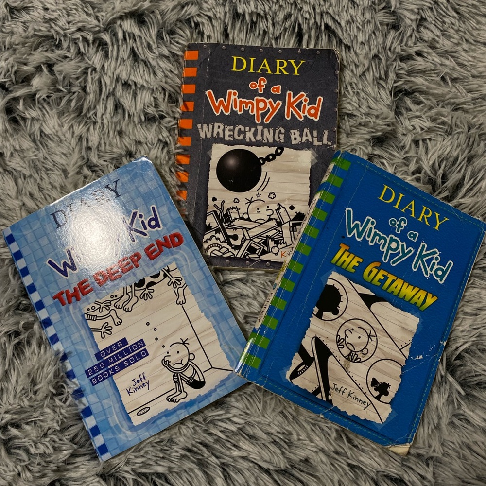 Diary of a Wimpy Kid Book (paper covers)